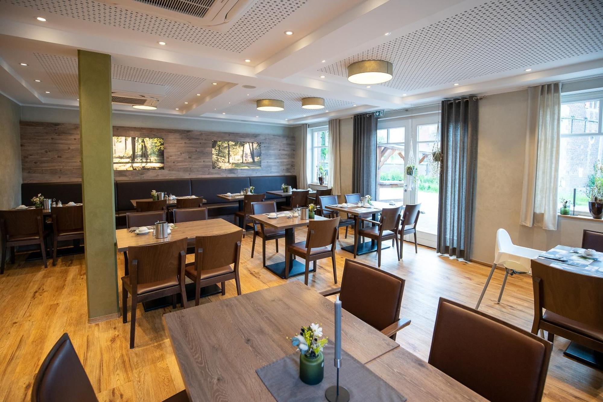 Gaestehaus Am Tiergarten Raesfeld Esterno foto